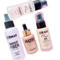 ELMAY - Deal of 04  Fixer(100ml) + Foundation Pump + Liquid Highlighter + Primer Pump. 