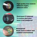 The Round Transparent Sticker Tamper evident Labels High Security Stickers Void Label Warranty seal Holographic Stickers 0.8inch. 
