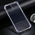 IPhone 12 Anti Shock Transparent Four Corner Anti Burst Air Bag Shock Proof Bumper Case Cover High Quality Crystal Clear TPU Cover. 