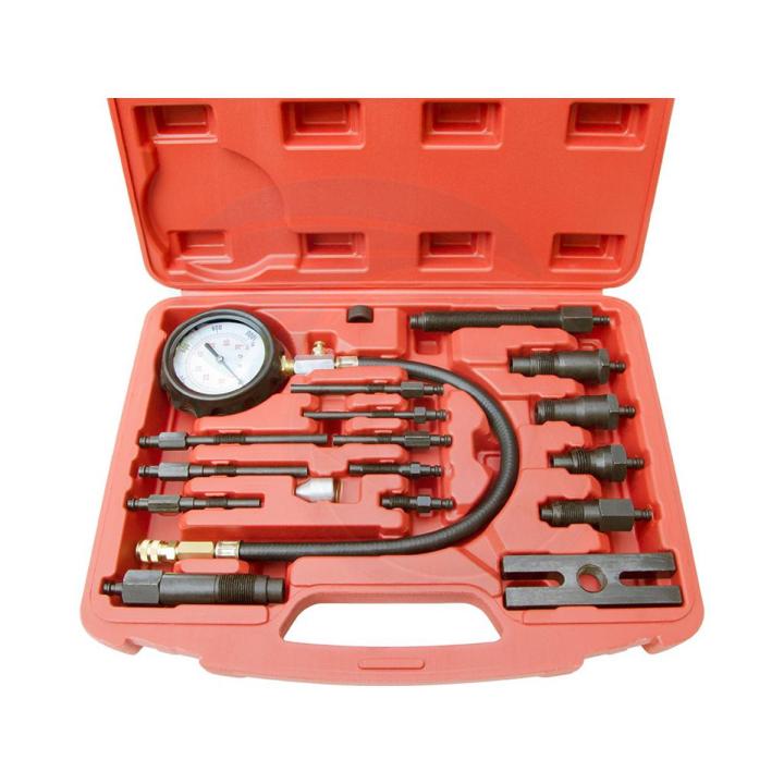Diesel Engine Compression Tester Test Set Kit For Auto Tractor Semi With Case