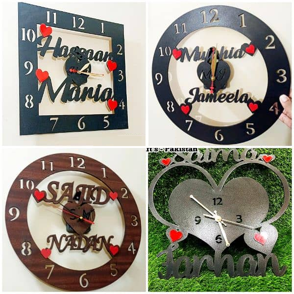 Customized%20Wooden%20Wall%20Clock%20Your%20Name%20Personalized%20Design%20Wooden%20Clock%20for%20Home%20Decor%20-%20Image%203