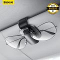 Baseus Car Sunglasses Holder,  Sun Visor Glasses Clip. 