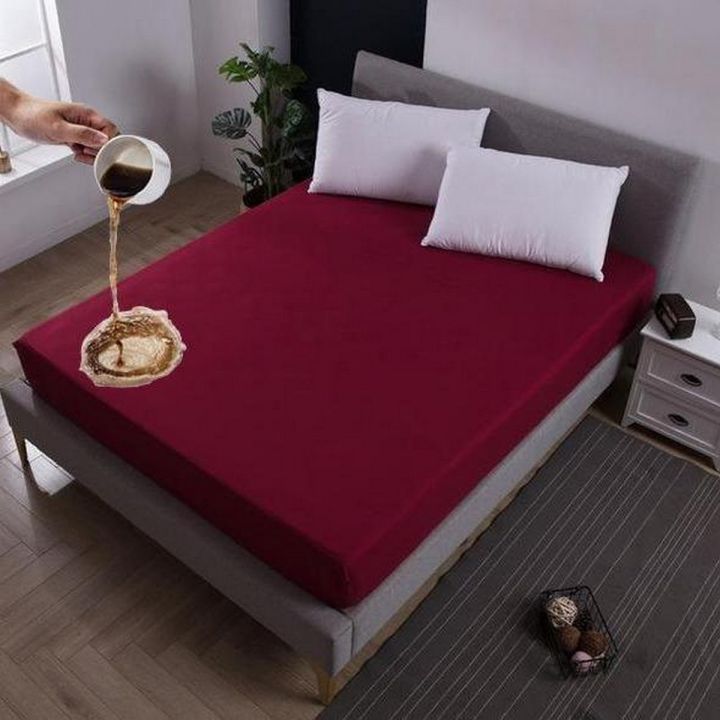 Waterproof Mattress Protector Cover double / king size Bed 72 x 78 inch Mattress, 6 feet x 6.5 feet mattress, single bed mattress cover 43 x 78 inch, baby cot mattress cover 26x47 inch