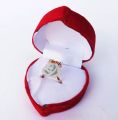 Assorted Design Rose Ring Adjustable Size - Without Box. 