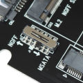 M.2 NGFF or MSATA to SATA 3.0 Adapter USB 3.0 to 2.5 SATA Hard Disk 2 in 1 Converter Reader Card with Cable for PC Laptop. 