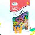 Alphabet Magnets - Uppercase Letters in Attractive Colors - ABC Magnetic Alphabets for Kids. 