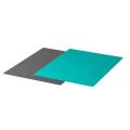 IKEA Bendable chopping board set of 2 , dark grey/dark turquoise, 28x36 cm. 