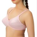 Bebelle, Basic Cotton, Bra for girls and women, Casual Bra, Blended Fabric Bra, Pink, B Cup. 