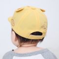 Cartoon Bear Baby Baseball Cap with Ears Kids Spring Summer Kids Girl Boy Caps for Newborn Infant Soft Adjustable Baby Sun Hat. 