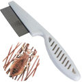 High Comfort Head Lice Comb Metal Nit Head Hair Lice Comb Fine Toothed Flea Flee with Handle For Kids Pet Tool. 