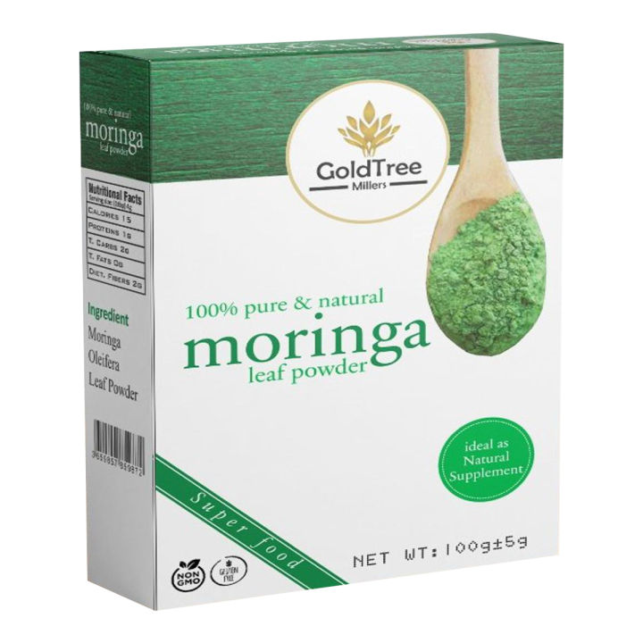 Moringa Leaf Powder  Organic  100 G