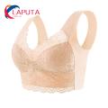 Rounded Contour Shape Bra Comfortable Lace Plus Size Seamless Push Up Padded Sports Bra for Women Anti-snagging Breathable Underwear Wireless Bra. 