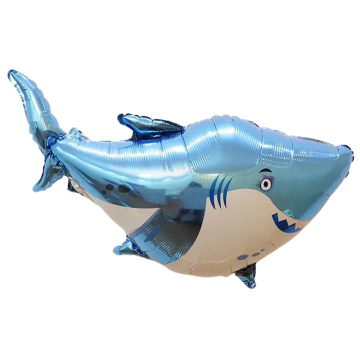 SHARK FOIL BALLOON IN MINI SIZE - BABY SHARK FOIL BALLOONS - BABY SHARK FOIL BALLOON