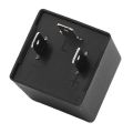 Electronic LED Adjustable Flasher Relay for Turn Signal Light Blinker CF13 JL-02 for Car Motorcycle. 