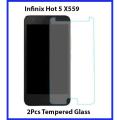 2pcs Infinix Hot 5 X559 Tempered Glass Screen Protector Polish Glass For Infinix Hot 5 X559. 