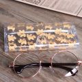 2021 Transparent Glasses Case Cover Sunglasses Holder Box Cartoon Print Eyeglasses Storage Box Clear PVC Sunglasses Pouch Bag. 