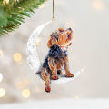 Hanging Pendant Flat Car Rearview Mirror Backpack Pendant. 