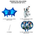 Frozen Disney Princess Character Cartoon Shape Foil Balloons Set Collection, Round & Star Foils Mylar Balloon, Latex Baloon For Baby Born Day, HBD Birthday Decor, Inflatable Party Supplies, Farewell Celebration, Bridal Showers, Events, Kid's : X0OgRhhJ. 