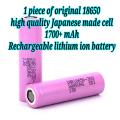 18650 1700 mah rechargeable 18650 battery. 