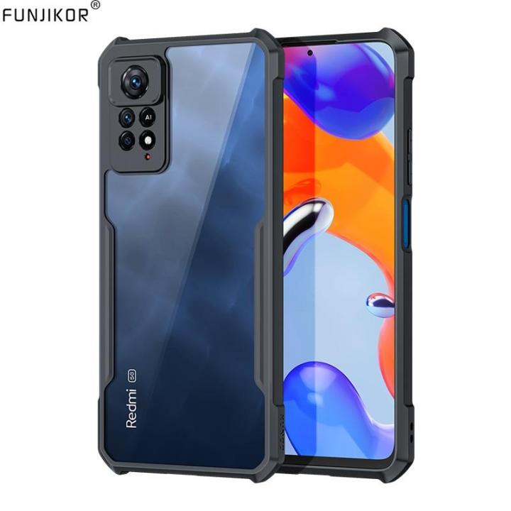 Shockproof Case For Xiaomi Redmi Note 11 Pro 5G 12 10 10S Case Transparent Phone Cover For Redmi Note11 S Carcasa Funda Coque