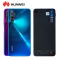 Huawei Nova 5T Back Glass Battery Cover Back Case With Camera Lens+Logo Rear Housing Replacement Repair Parts. 