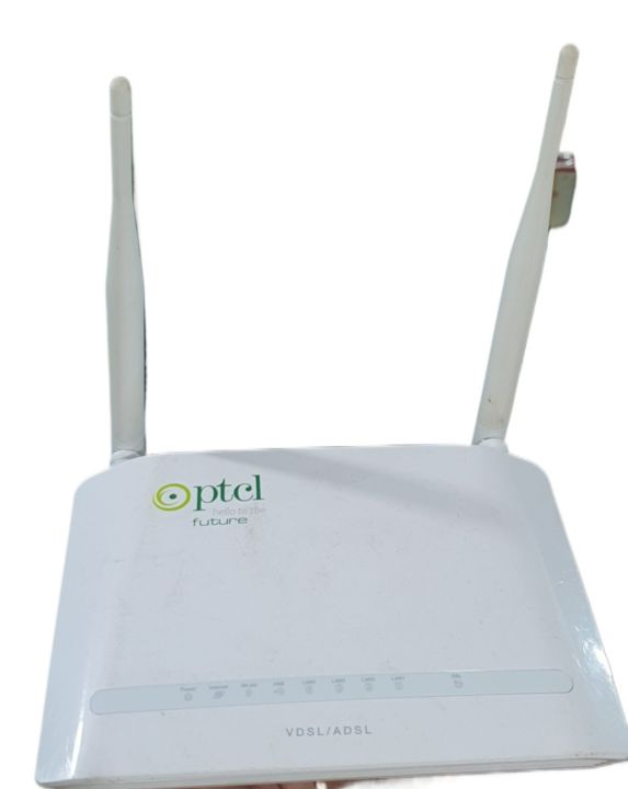 PTCL Router ZTE VDSL 2 with High Range Antennas 2 USED WITHOUT BOX