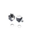 10Pcs 3.5Mm Metal Jack With Nut And Screw 3.5 Mm 4Pin Audio Connector Headset PJ-301BM DIP Headphone DIY Parts*. 
