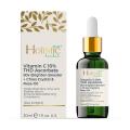Holistic Herbal - Vitamin C 10% THD Ascorbate 50x Brighten Booster + Chios Crystal & Rose Oil | Vitamin C Serum for Face Skin | Whitening Serum | Glow & Radiate Skin, Enhance Best Reflecting Complexion | 30 ml - Day & Night. 