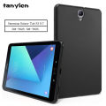 Tablet Case For Samsung Galaxy Tab S3 9.7 2017 SM-T820 SM-T825 T820 T825 Flexible Soft Silicone Black TPU Shell Back Cover. 