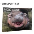 Creative Moo Deng Moo Deng Calendar Paper Daily Weekly Monthly Planner 2025 Calendar Hanging Wall Calendar for Home Office. 