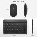 WIRELESS KEYBOARD MOUSE COMBO RECHARGEABLE CONNECT WITH BLUETOOTH UPTO 90 HOURS BATTERY TIMING CONNECT WITH MOBILE ,PC,LAPTOP,IPAD,TABLETS ,SMART LED & OTHER DEVICES. 