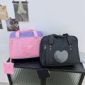 Lunch Box Women's Girl and Adult Insulated Lunch Bag Lovely Large Lunch Handbag Pink. 
