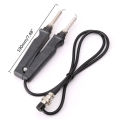 902 Esd Smd Double Soldering Iron Tweezer Handle Clip Heating Plier Soldering Station Accessories -Kb , Double Soldering Iron. 