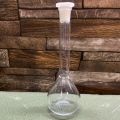 Volumetric Flask, 250ml – Clear-Fitted with Polypropylene Stopper - Class A, Tolerance ±0.10 ml - White Graduation Mark - Borosilicate Glass –NORMAX. 