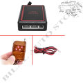 16 LED Universal Car Grill Smart Daytime Running Flasher DRL LED Light Red / Blue Strobe Flashing Modes Light For All Cars & Jeep 4x4, Strobe Light 4 Pcs Set With Remote Control. 