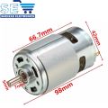 775 12V DC Motor 6000 RS775 Ball Bearing High Torque Low Noise Motor. 