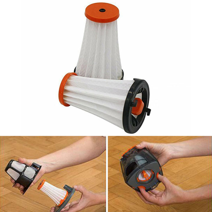 2pcs Vacuum Cleaner Pleated Dust Filter Set For Electrolux ZB3230P 900942870 ZB3112AKB 900942770 Household Appliances Parts