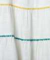 Girls Midi/Knee Length Casual Dress  (White, Fashion Sleeve). 