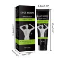Safe Hair Removal Cream Men Body Hair Removal Cream Without Irritation Sensitive Skin Hair Remover for Beard Body Chest Hair. 