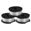 3 Pack Trimmer Replacet Sl for BLACK+DECKER AF-100-3ZP 30Ft 0.065 Inch Trimmer Line. 