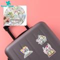Green Home Laptop Stickers Waterproof Cartoon Decal Hand Account Journal Album Stickers. 