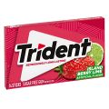 TRIDENT BUBBLE GUM ALL FLAVORS AVAILABLE-SINGLE PC 14 STICKS. 
