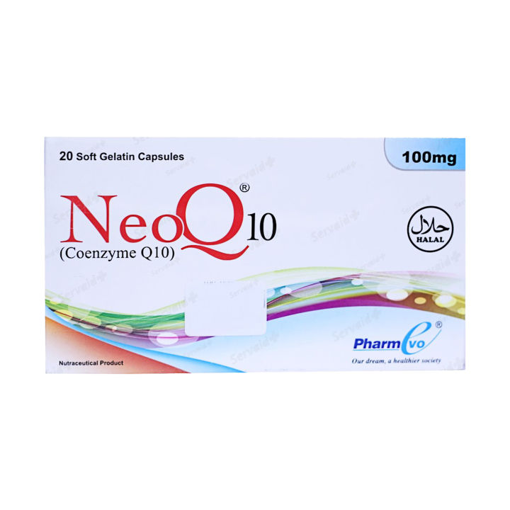 Neo Q10 100mg Capsule By PHARMEVO