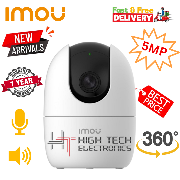 IMOU Ranger 2 5MP Indoor 360° Smart Home Security / Baby Monitoring / CCTV Wi-Fi IP Camera