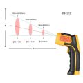 AS530 Smart Sensor Digital Non-Contact IR Infrared Thermometer -32℃ to 550℃. 