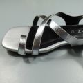 High Ankle Straps  Golden and Silver MARYPAZ SPAIN Branded Women Shoes Sandal. 