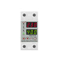 Voltage Current Protector - Protector Circuit Breaker with Adjustable Settings for Under/Over Voltage and Over Current Protection + Automatic Recovery +  Color Display - 40A. 