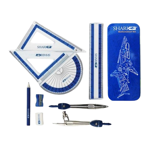 Shark Mathematical set with metal case