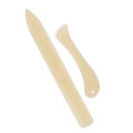 NYT 2Pcs/Set Paper Creaser Set Bone Folder For Diy Scrapbooking Tool Crafts. 