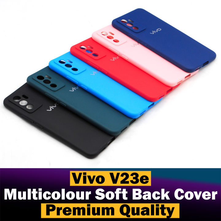 Vivo V23e Back Cover Multi Soft Silicon V23e Case For Boys